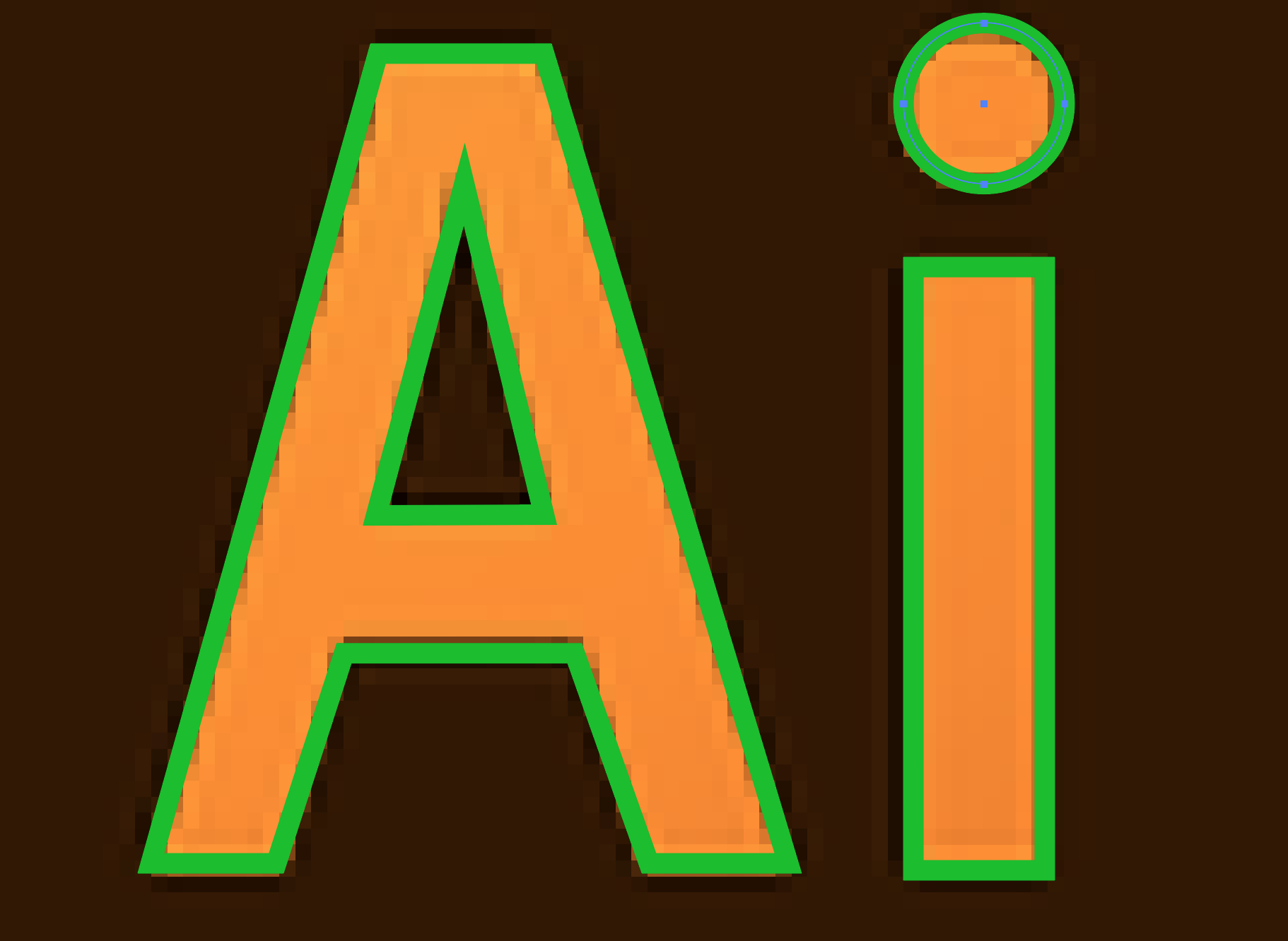 ai制作圆点旋转阵列_旋转阵列快捷键_al旋转阵列