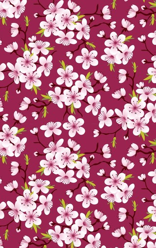 可爱背景碎花图小女孩_可爱背景碎花图小学生_小碎花背景图可爱