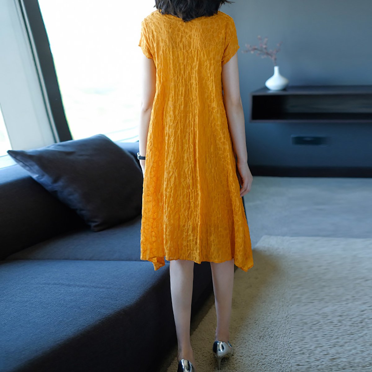 连衣裙夏季棉布搭配_夏季棉布连衣裙_连衣裙夏纯棉
