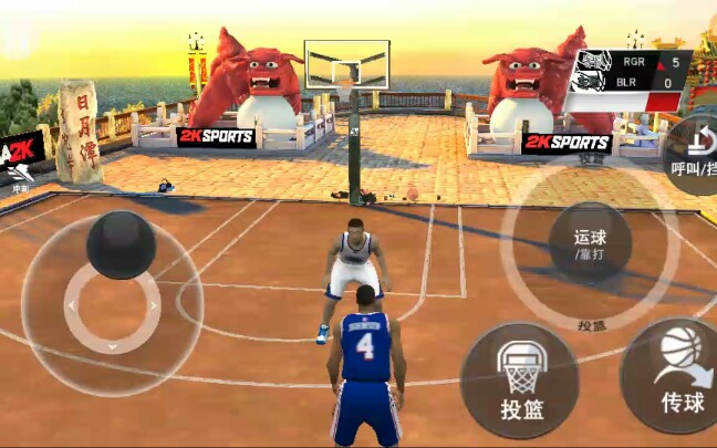 手游nba2k扣篮_nba2k手机版扣篮包_手机版nba2k怎么扣篮