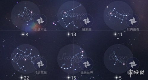 光夜星座游戏,解锁神秘星座之旅